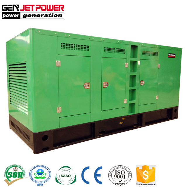 مولد ديزل مفتوح 400kVA 450kVA 500kVA 550kVA 600kVA مولد ديزل مثبت على مقطورة مع شاحنة ضرب