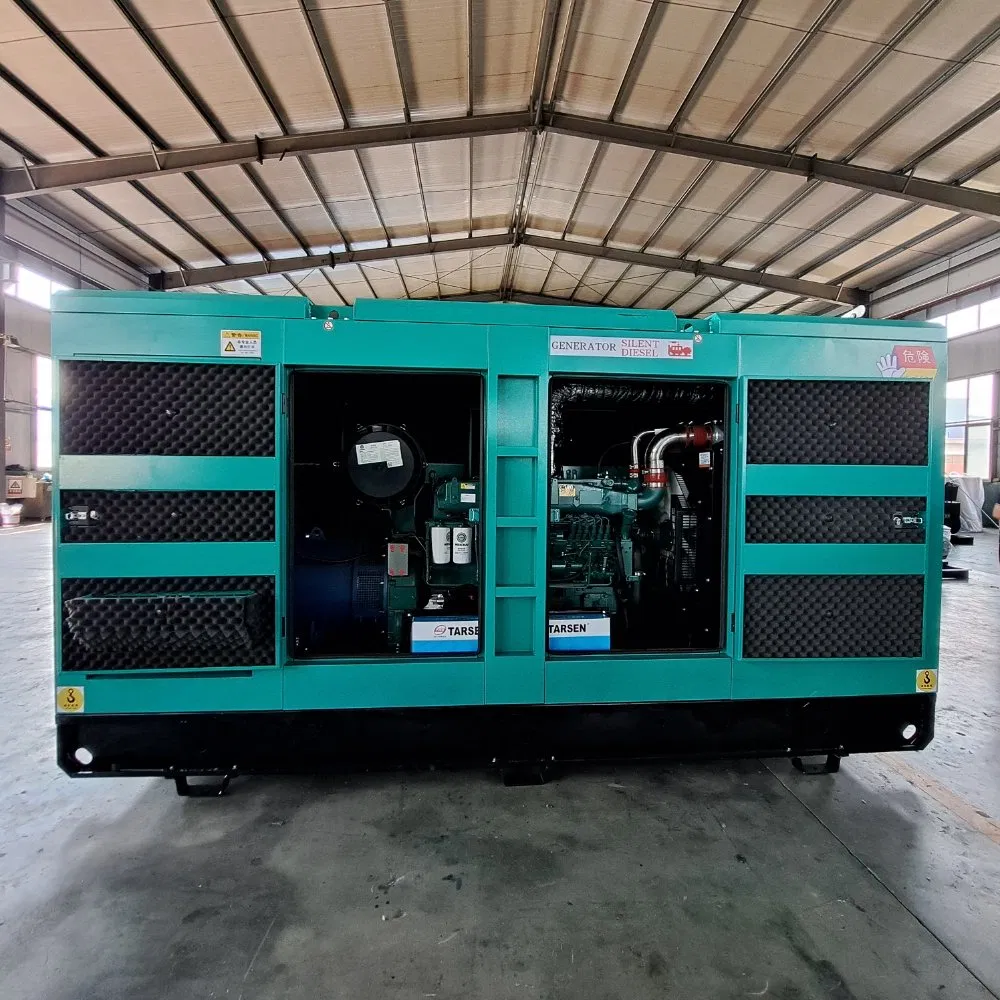 مجموعة مولدات الديزل الصامتة الاحتياطية من ويشاى 200kw مع مفتاح تحويل تلقائي 2-3500kw