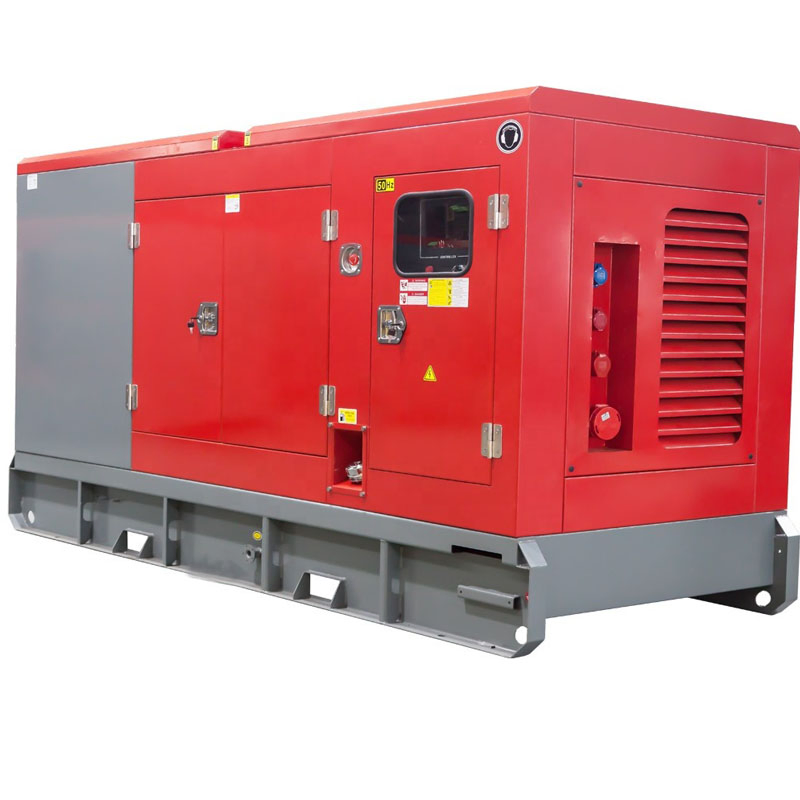 100kw مجموعة مولدات الديزل الصناعية مع مولد ثلاثي الطور بدون فرش