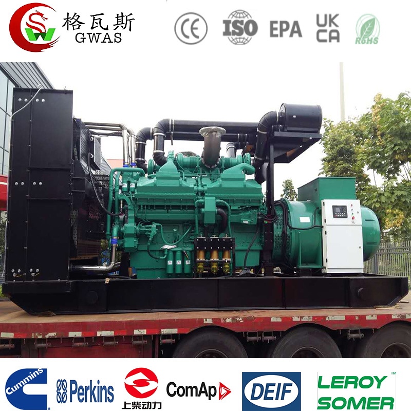 640kw/800kVA مجموعة مولدات الديزل المفتوحة للأحمال الثقيلة والتشغيل المستمر