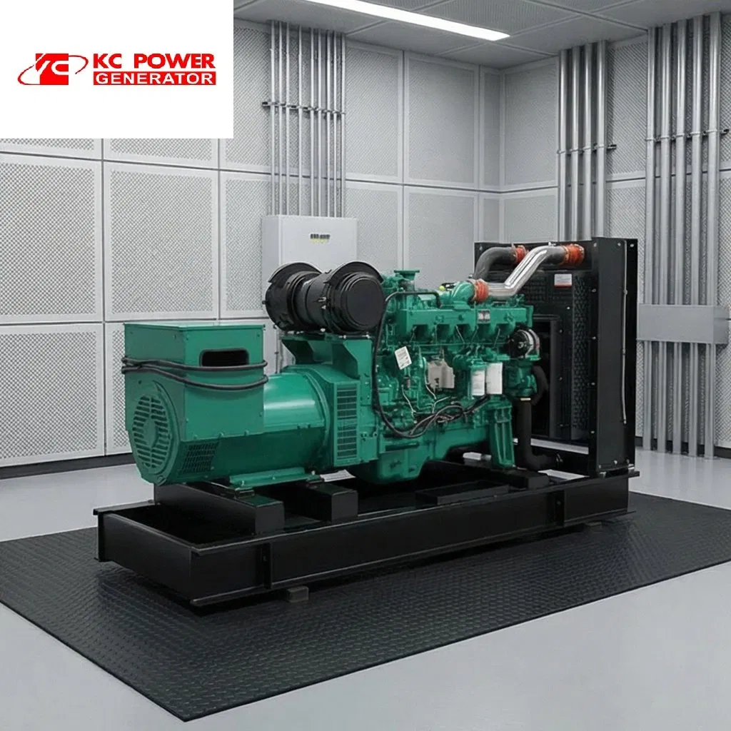 نوع صامت 200kw مولد ديزل يوتشاي Yc6MK350L-D20 ضوضاء منخفضة