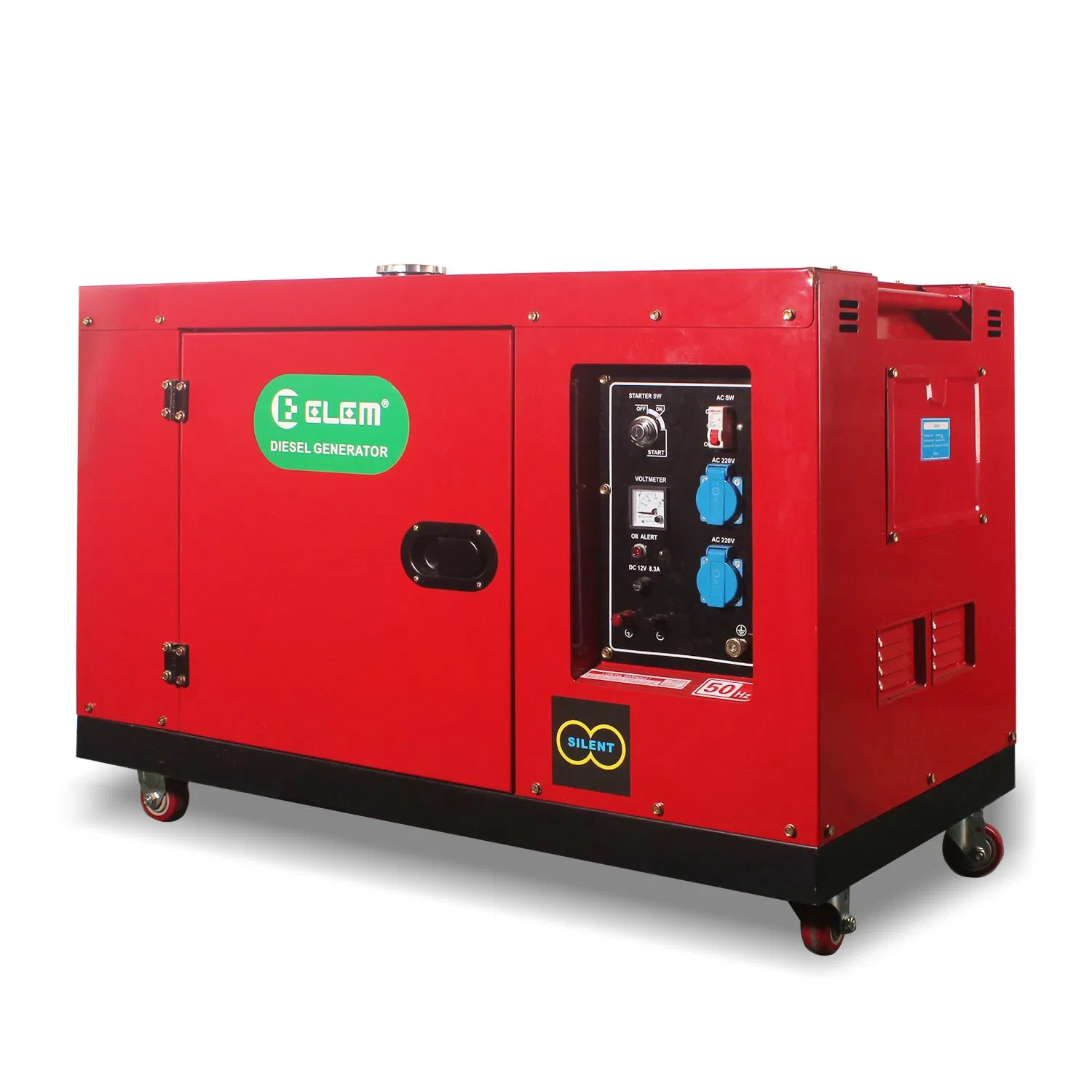 مولد صناعي خارجي منخفض الضوضاء 5kVA مصنع صيني مولد ديزل صامت