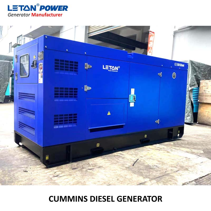نوع صامت 150kVA 200kVA 300kVA 400kVA مولد كهربائي بحري مبرد بالماء 320kw مجموعة مولدات ديزل