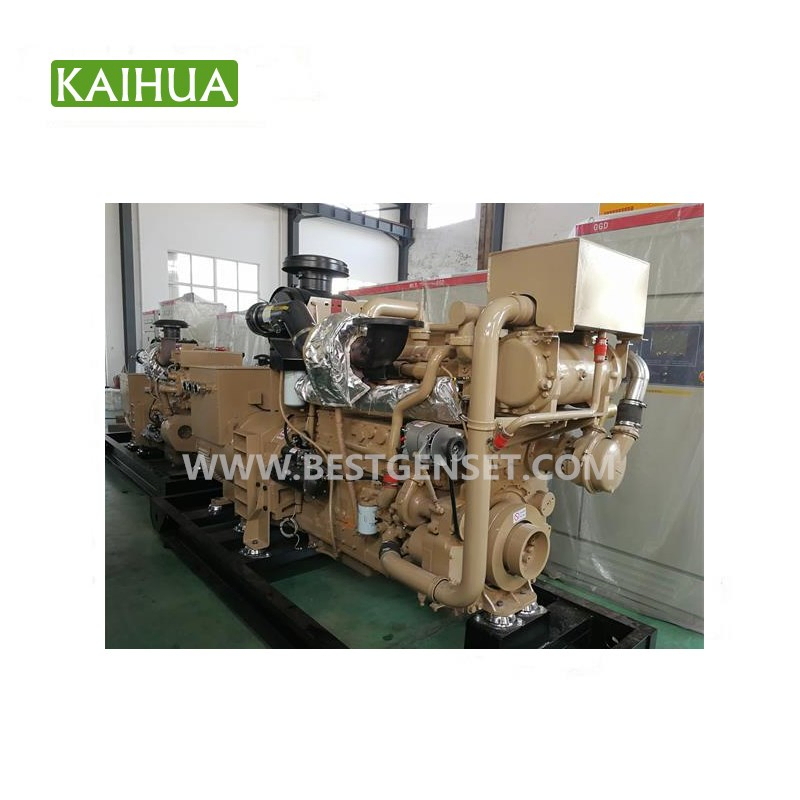 500kw كامينز Kta19-Dm الاستخدام الرئيسي مولد ديزل بحري سعر