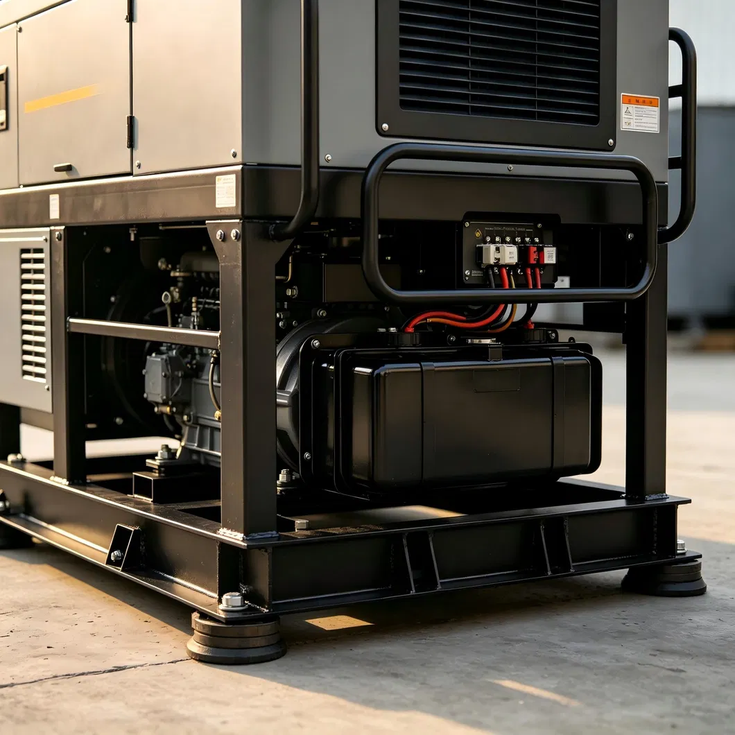 مولد ديزل صامت 50kw رئيسي 70kVA احتياطي 4-Cylinder مبرد بالماء للاستخدام الصناعي والإنشاءات الطارئة