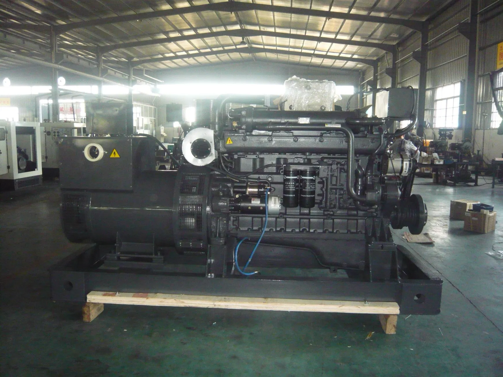 100kw مجموعة مولدات الديزل البحرية المساعدة لسفينة صيد المحيط