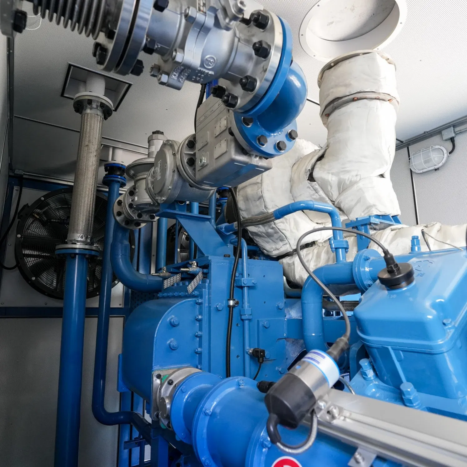 1000kw مجموعة مولدات الغاز البترولي المصاحب نوع الحاوية