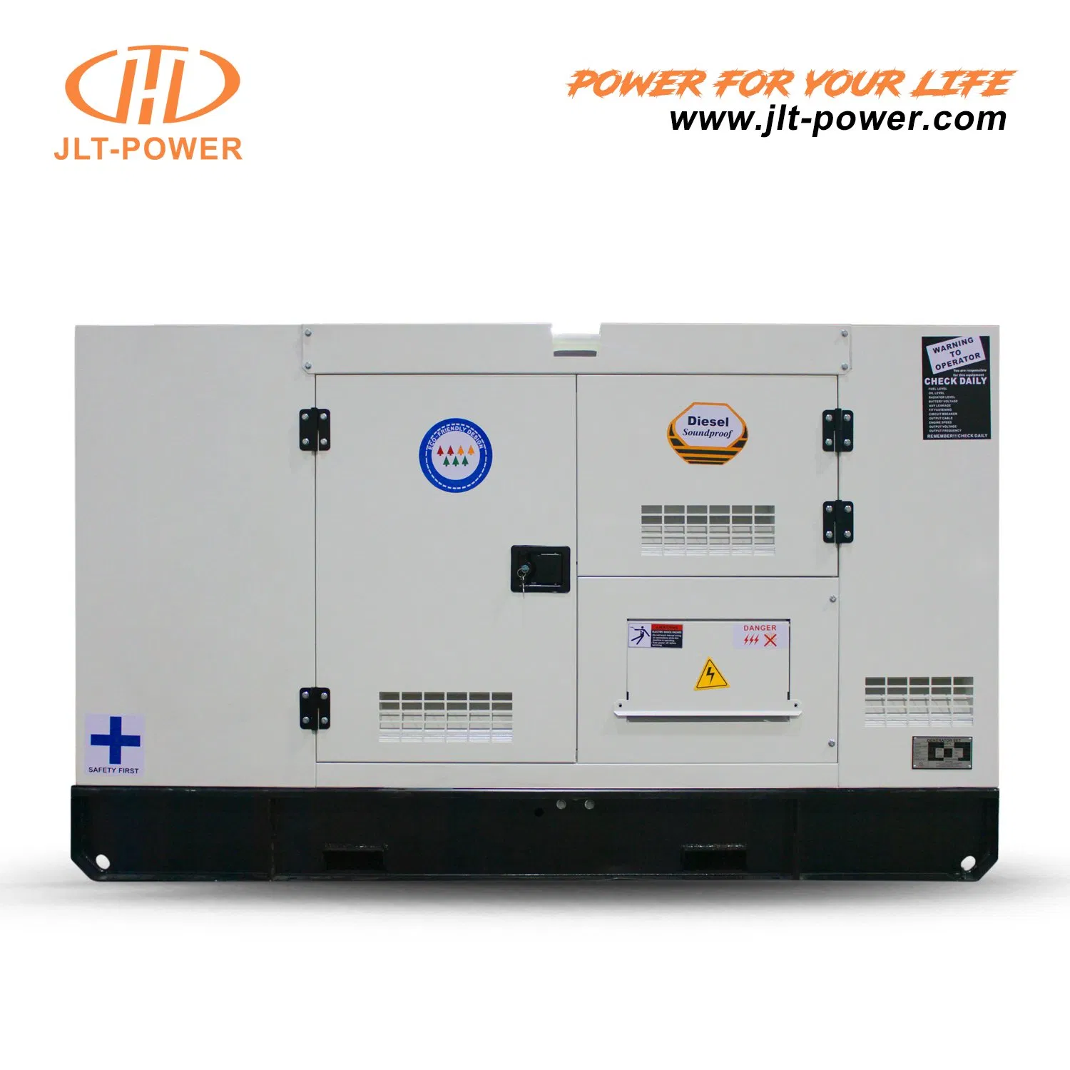 50Hz 30kVA مجموعة مولدات الديزل من النوع الصامت المدعومة بمحرك يانغدونغ Y4100d