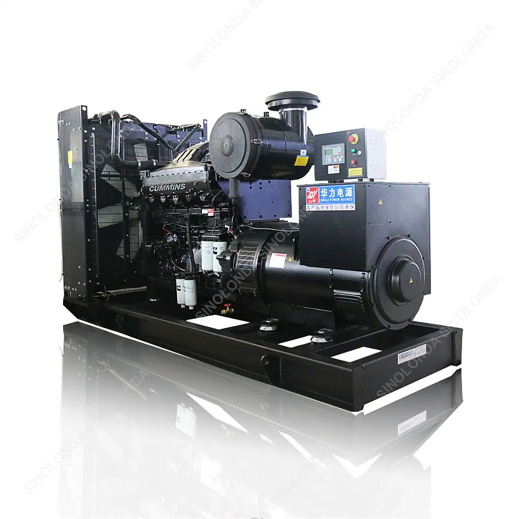 سعر المصنع الصناعي 10kVA 100kVA 500kVA 2500kVA مجموعة مولدات الديزل الصامتة المفتوحة من كومينز لتوليد الطاقة الكهربائية