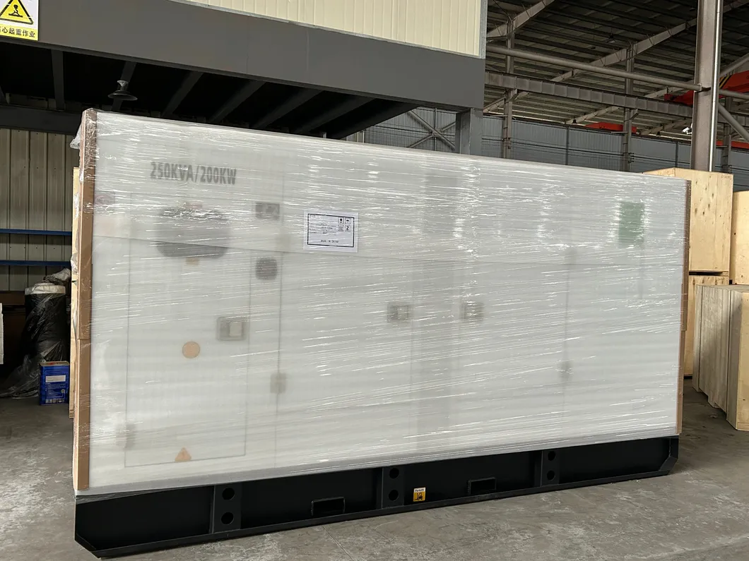 مولد ديزل صامت من كامينز 250kVA 150kVA 100kVA للبيع منخفض الضوضاء