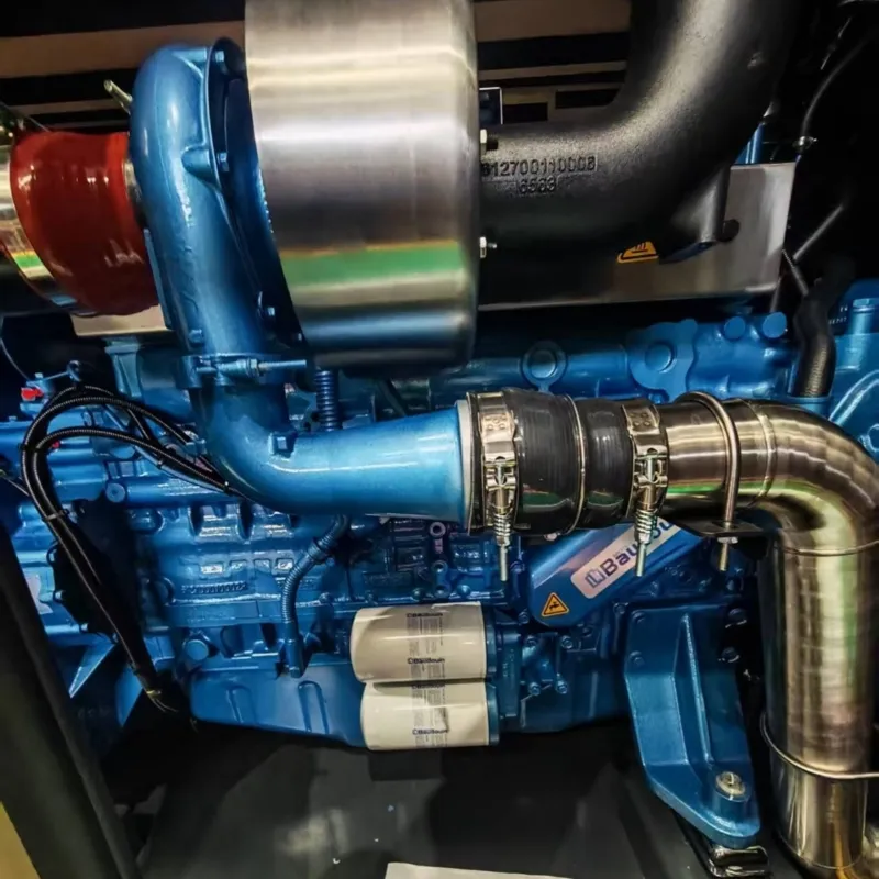 نوع صامت 440kVA مجموعة مولدات ديزل ويشاى إمداد الطاقة الصناعية