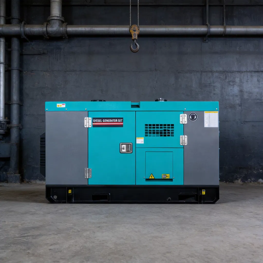 Trailer Mounted Silent Diesel Generator 100kVA-300kVA Mobile Field Power System