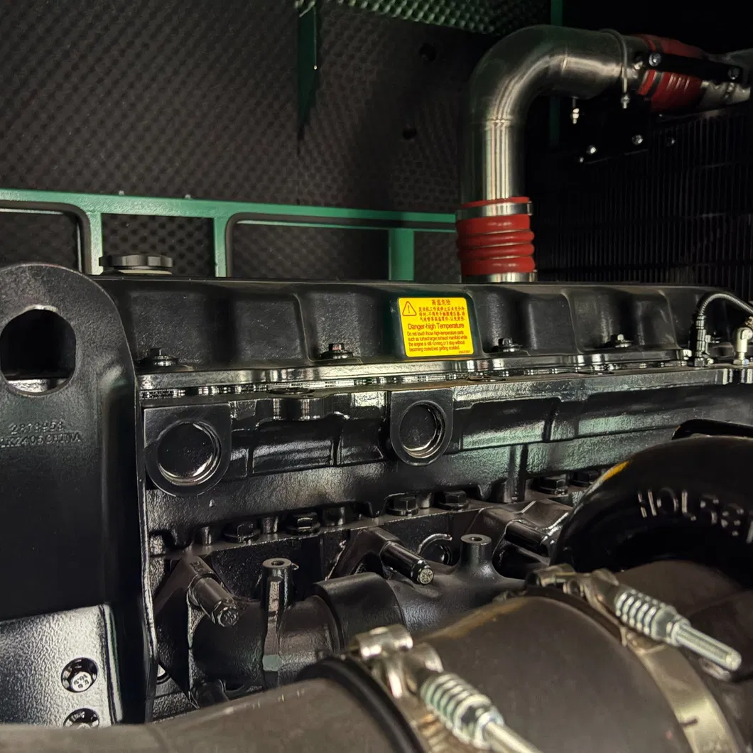 Bc625GF/S Soundproof Diesel Generator Set Inside Detail