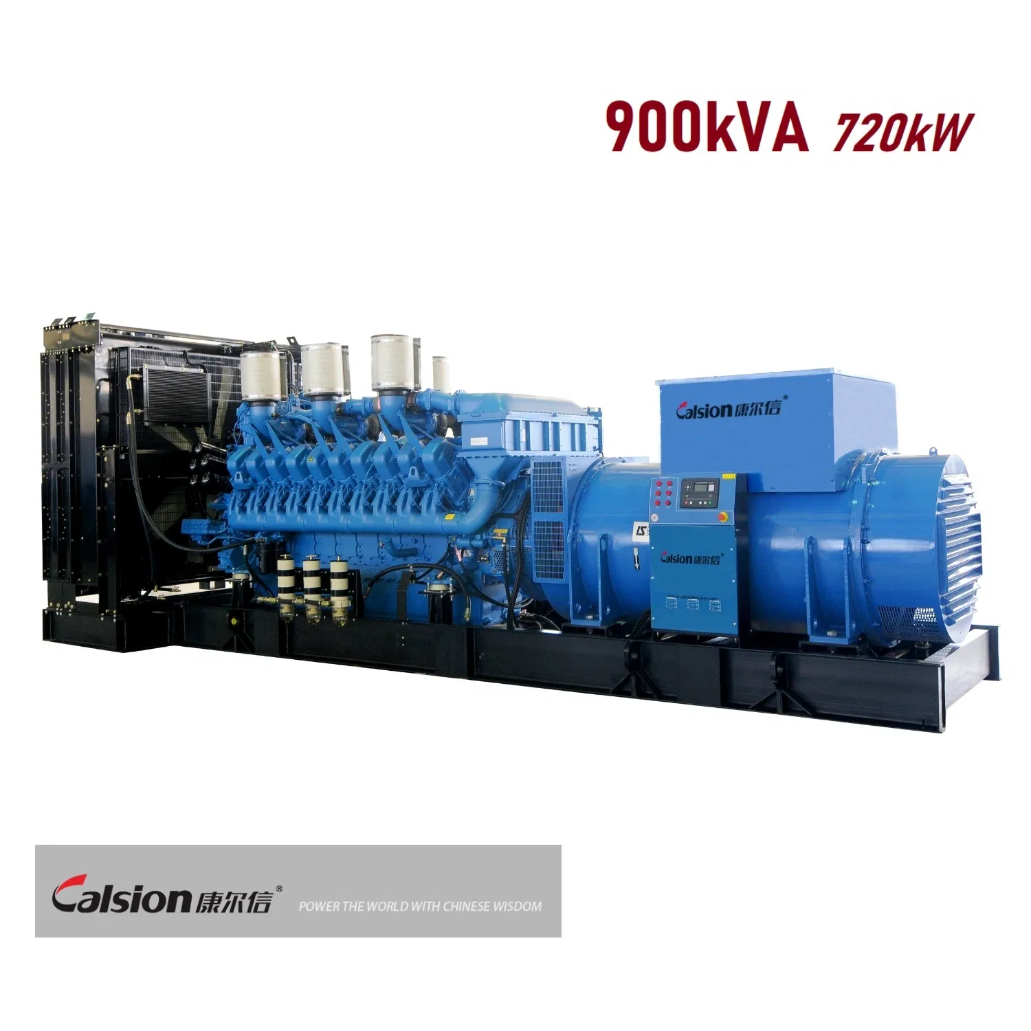 مجموعة مولدات ديزل متقدمة 900kVA بمحرك ميتو ومولد ليروي سومر 415V