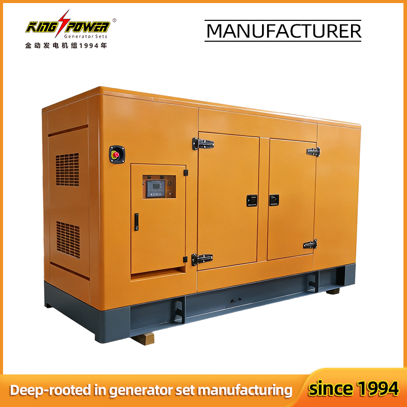 بدء سهل مولد ديزل صامت مبرد بالماء منخفض الضوضاء 540W/675kVA