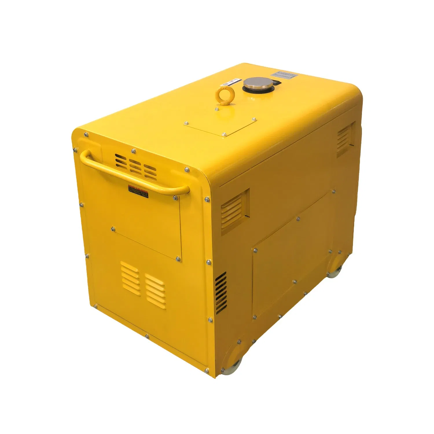 6.5kw 7.2kw 5000W 8000W 8.5kw 10kVA 1 مرحلة صامتة صغيرة ديزل محمولة كهربائية مولد ديزل مع احتياطي للمنزل