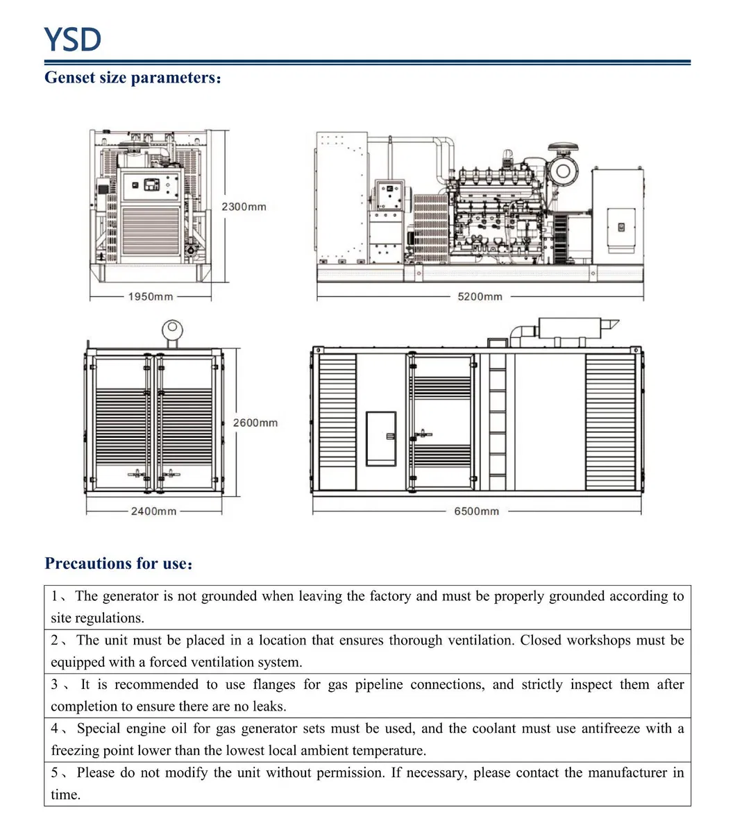 700kw 50/60Hz 1500rpm 3 مرحلة ضوضاء منخفضة محرك ديزل مزدوج الوقود توربين كومينز مولد ليروي سومر مجموعة مولدات غاز طبيعي غاز مضغوط غاز بترولي مسال كتلة حيوية غاز حيوي