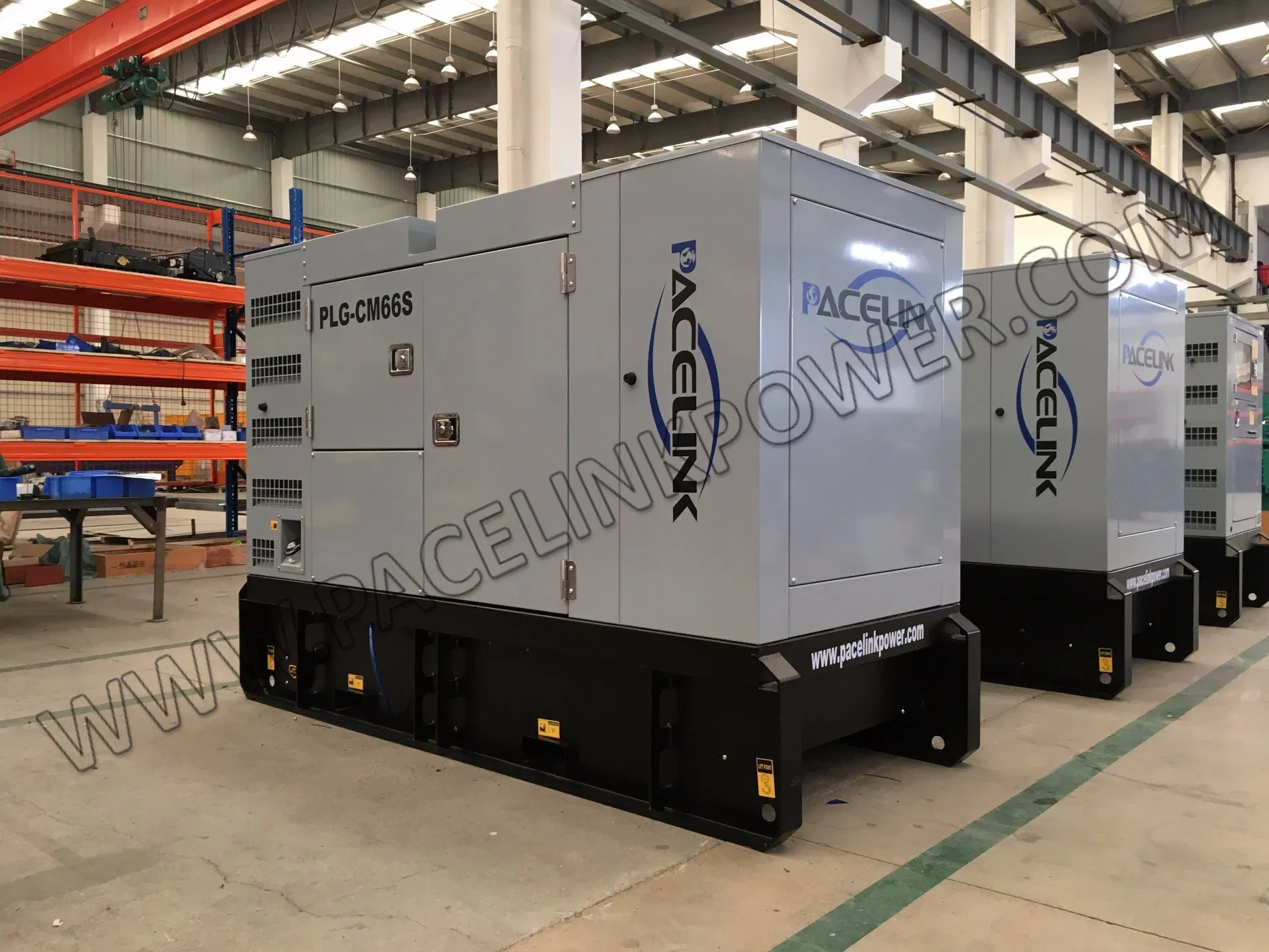 48kw مجموعة مولدات ديزل صامتة تعمل بمحرك كامينز مع شهادة CE/ISO