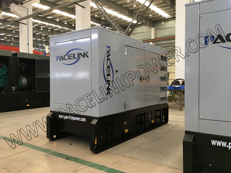 48kw مجموعة مولدات ديزل صامتة تعمل بمحرك كامينز مع شهادة CE/ISO