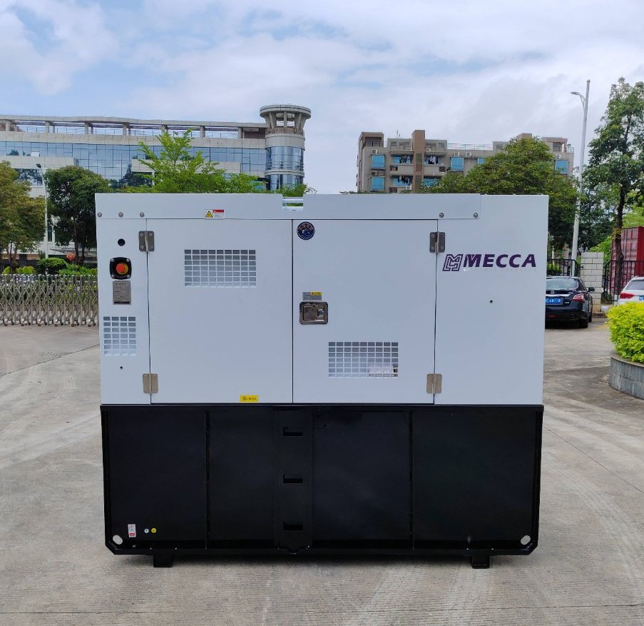مولدات كهربائية صامتة للاتصالات، تكديس مزدوج 25kVA 35kVA 50kVA 60kVA 75kVA 100kVA تحكم عن بعد، مبردة بالهواء، ديزل، بدء كهربائي مستمر