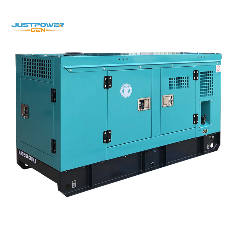 30kVA مولد ديزل صامت بنك فندق متجر ضوضاء منخفضة هيكل مدمج وقود منخفض بواسطة ويشاى بودوان مولدات كهربائية