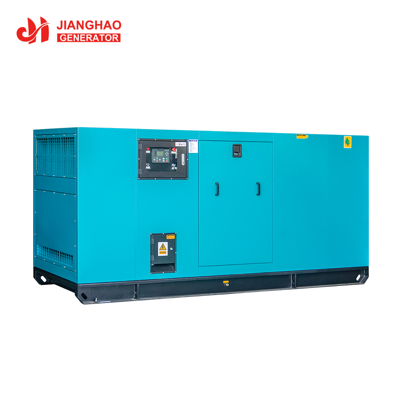 مولد ديزل صامت منخفض الضوضاء 200kVA 160kw نوع مفتوح بيركنز يوتشاي يانمار كمنز بدء تلقائي