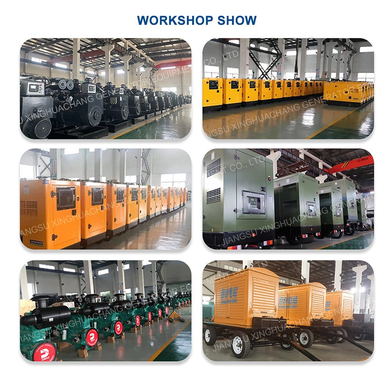 مولد ديزل 60kVA 100kVA مجموعة مولد احتياطية محمولة 100kw مولد ديزل صامت 125kVA مجموعة مولدات للبيع