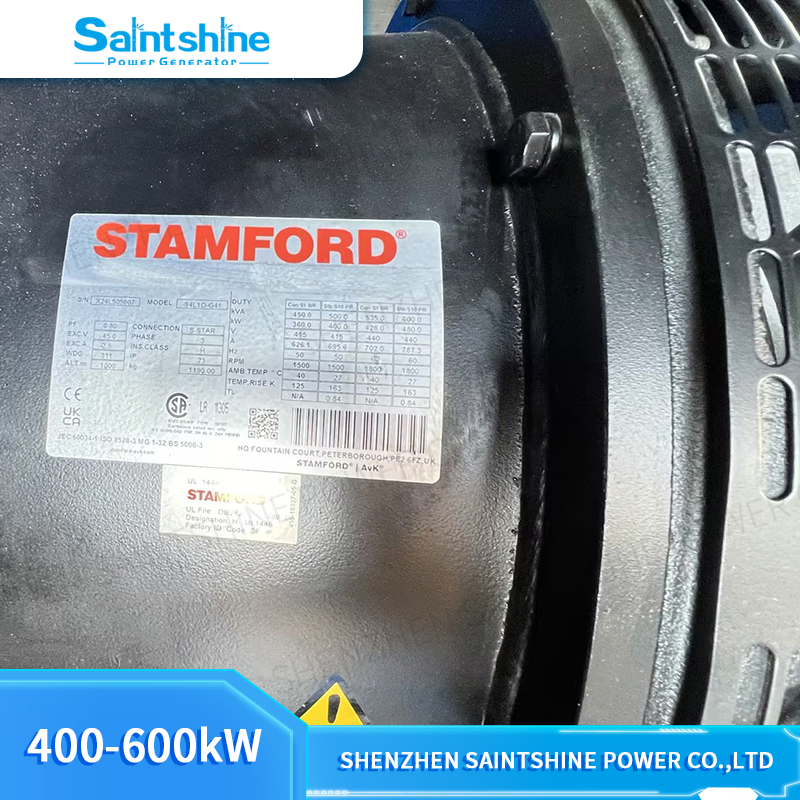 مجموعة مولدات الديزل الصامتة من سانت شاين 100kVA 200kVA 300kVA 500kVA 880kVA للطاقة الاحتياطية المنزلية والتجارية والتعدين والإيجار والصناعية والمشاريع الطارئة