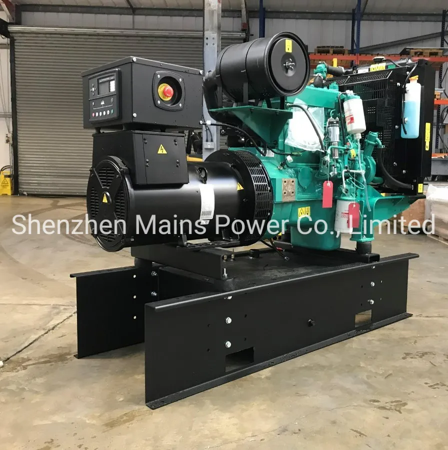 33kVA مولد ديزل كمينز في وضع الاستعداد 4b3.9-G12 مجموعة مولدات محرك كمينز Mc33D5 مولد
