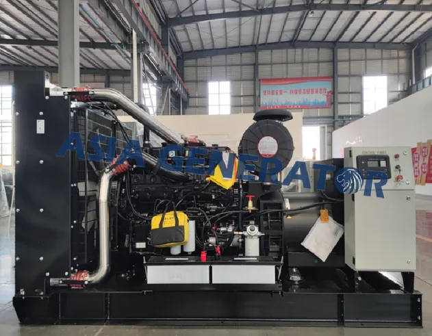 مولد ديزل يوتشاي موفر للوقود 500kw محطة طاقة حاوية مبردة بالماء نوع مفتوح أفضل سعر