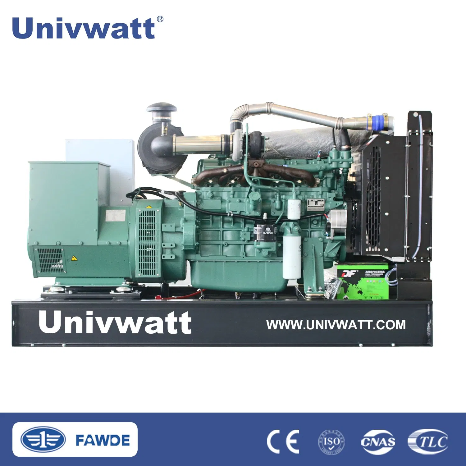 120kw / 150kw مجموعة مولدات الديزل الكهربائية المفتوحة من فاويد للاستخدام المستمر