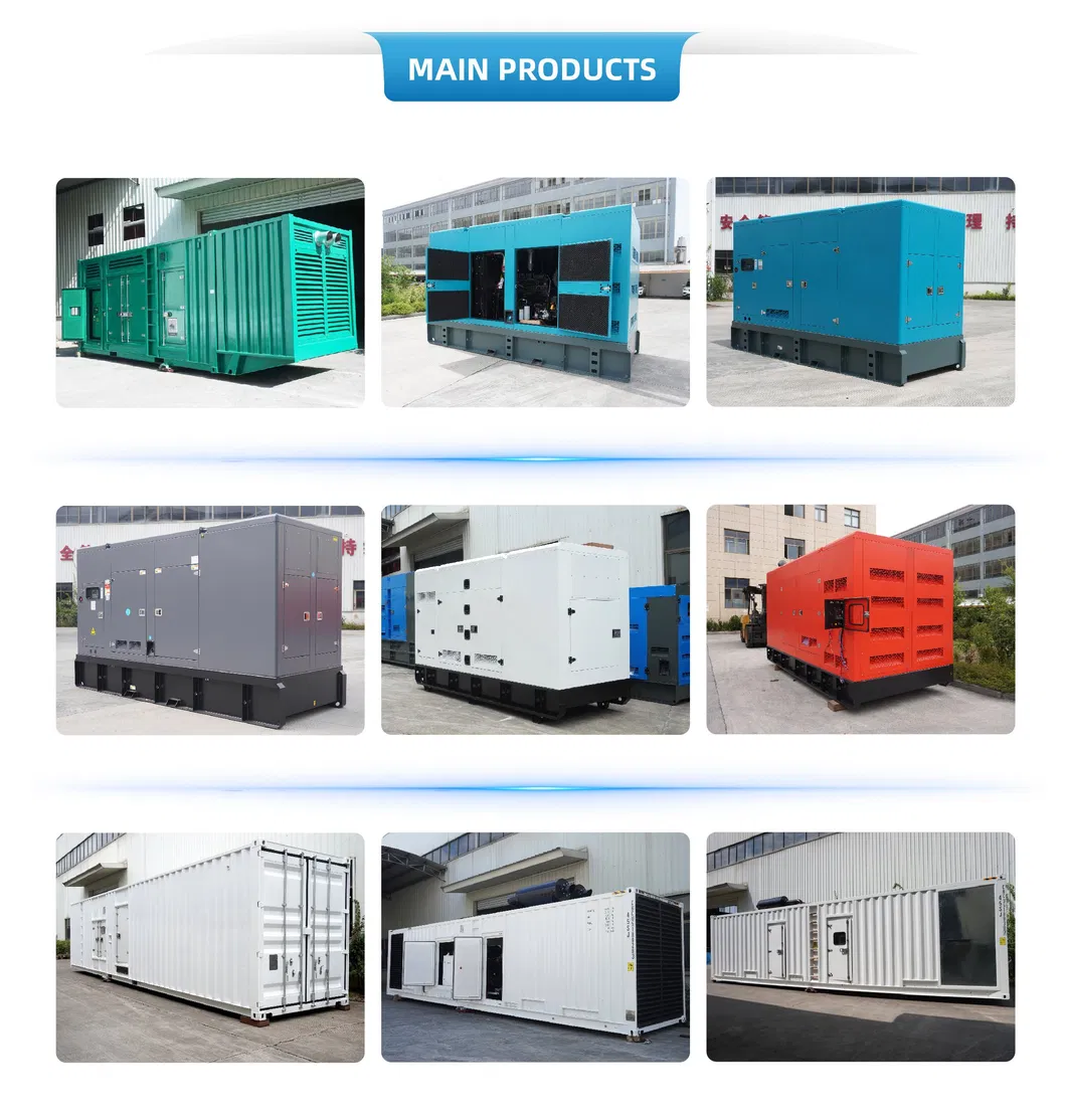صناعة الصين توريد OEM نوع صامت 250kw مجموعة مولدات ديزل ويشاي