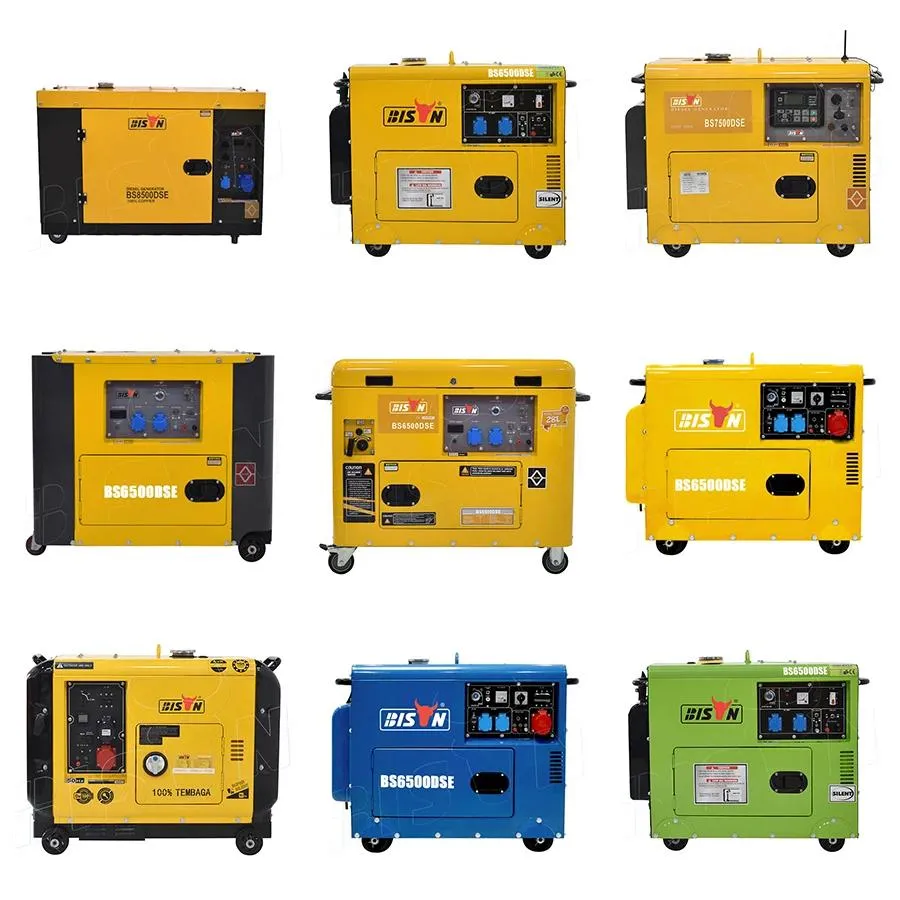 5kw 6kw 7kw 8kw مولد كهربائي محمول صامت يعمل بالهواء بدون وقود ديزل سعر كاما للبيع