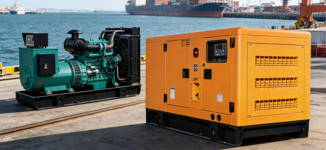 مولد ديزل صديق للبيئة منخفض الضوضاء 30kVA مزود بمحرك معتمد من CE و ISO