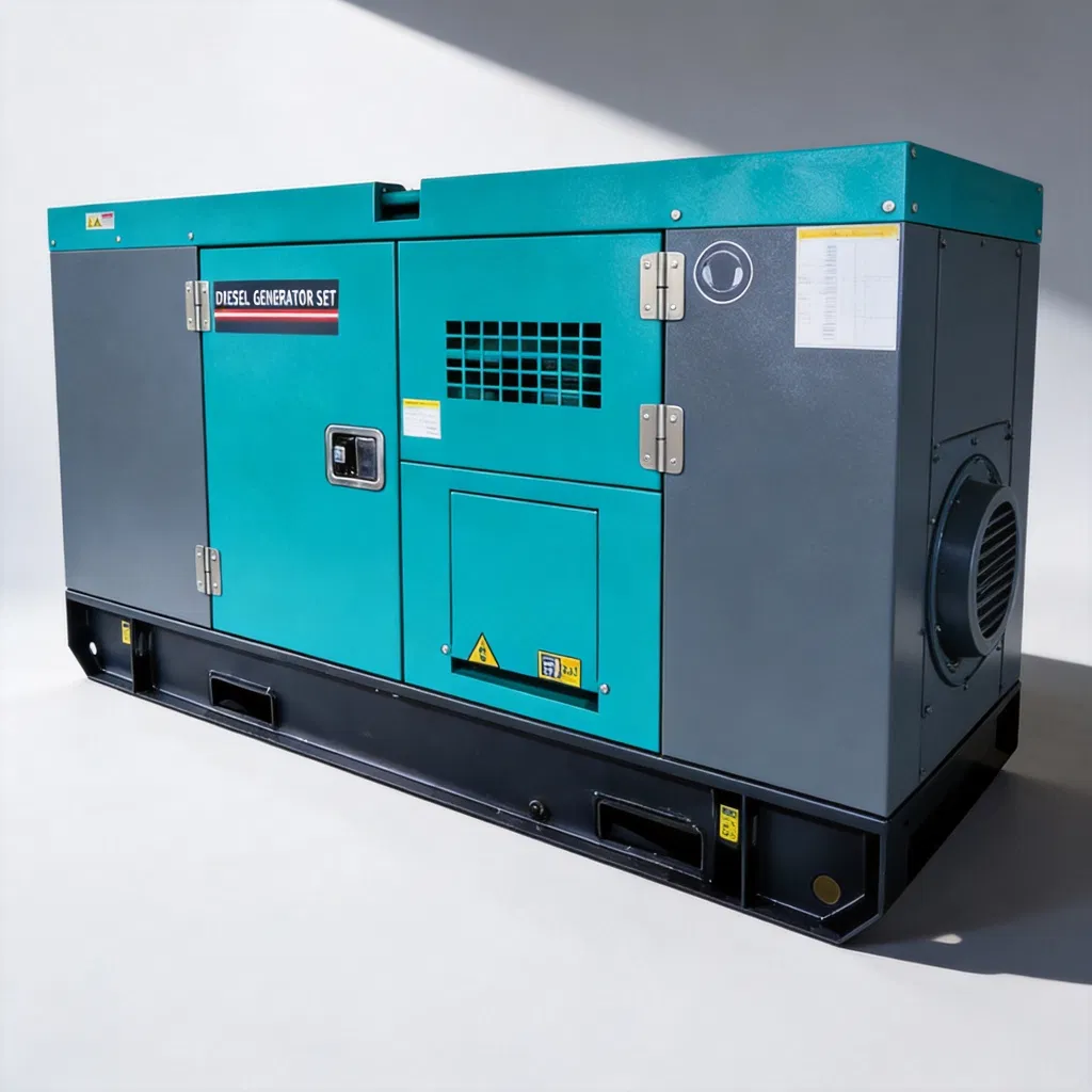 Trailer Mounted Silent Diesel Generator 100kVA-300kVA Mobile Field Power System