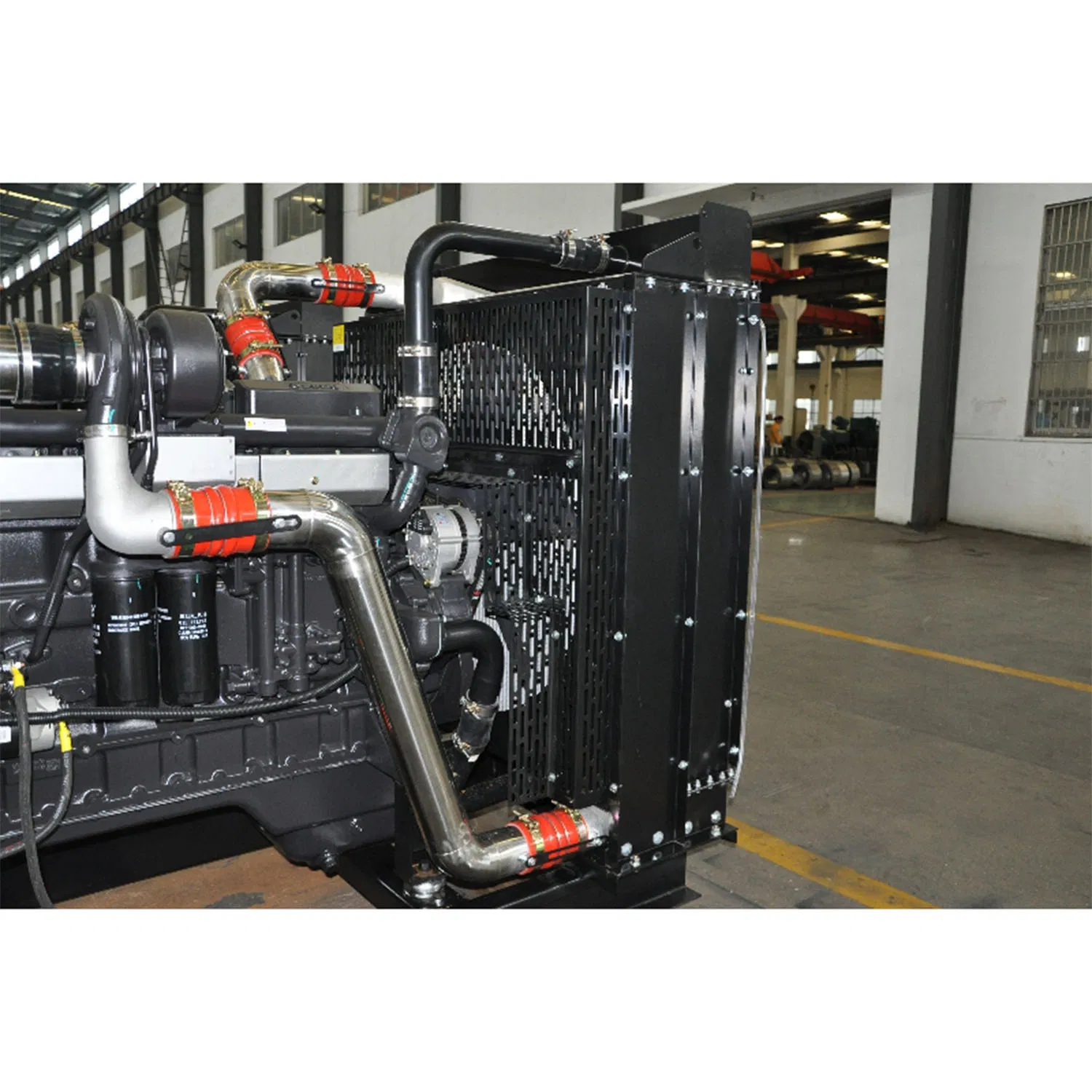 مجموعة مولدات الديزل الموفرة للطاقة مع 50Hz/60Hz, 1500rpm/1800rpm, 350kw437.5kVA صديقة للبيئة، مناسبة للمنزل، المدرسة، الزراعة