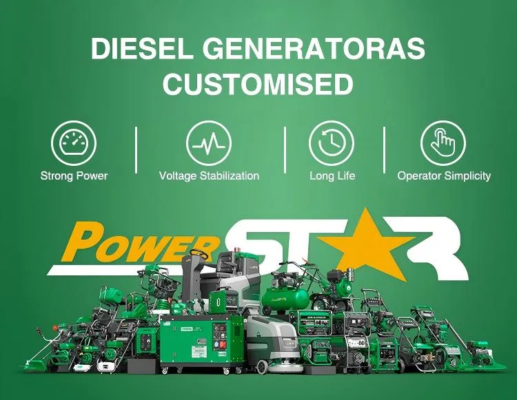 مولدات ديزل صامتة ثلاثية الأطوار