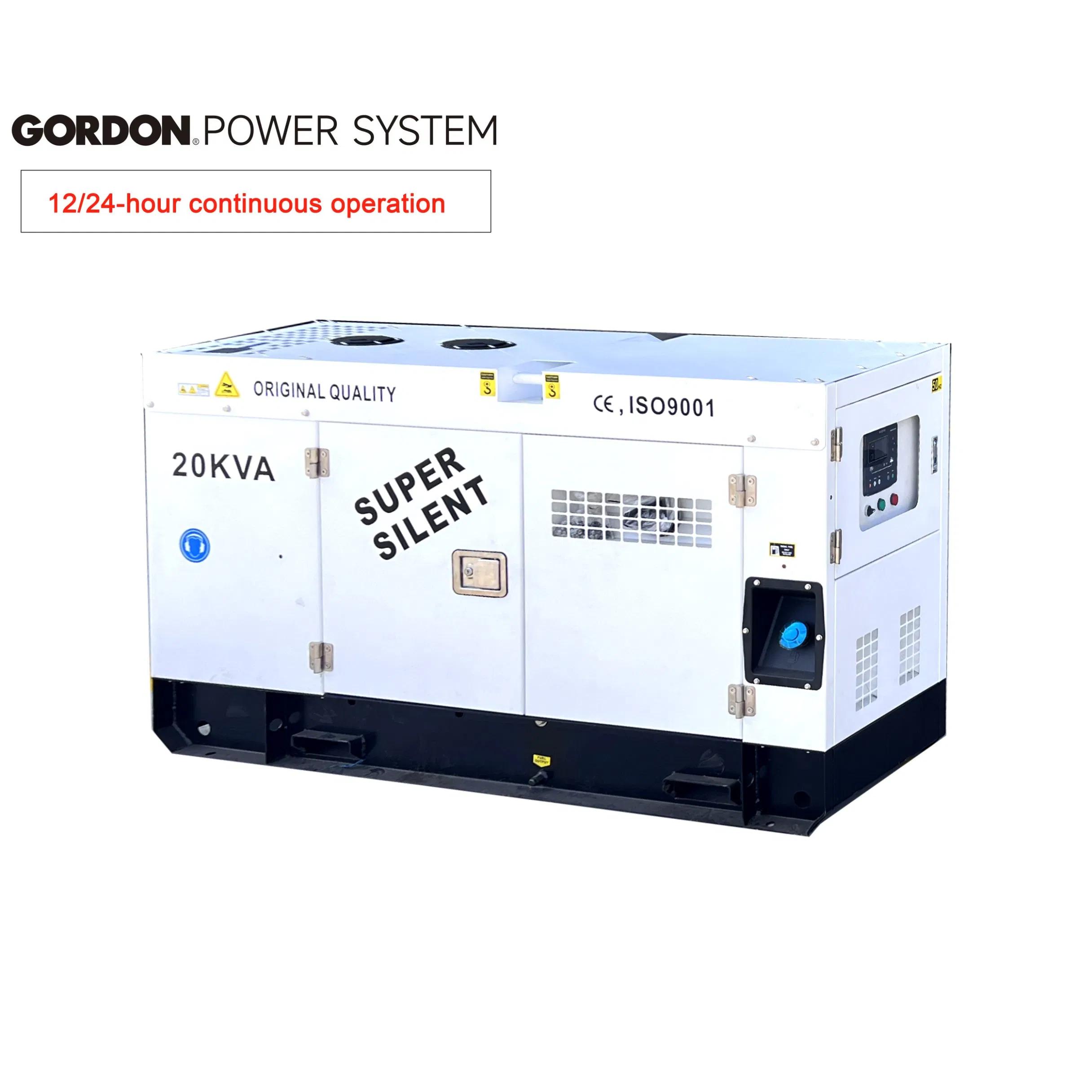 مولد ديزل صناعي مباشر من المصنع منخفض الضوضاء 30kw 40kVA 3