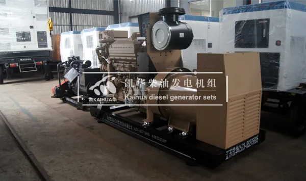 500kw كامينز Kta19-Dm الاستخدام الرئيسي مولد ديزل بحري سعر