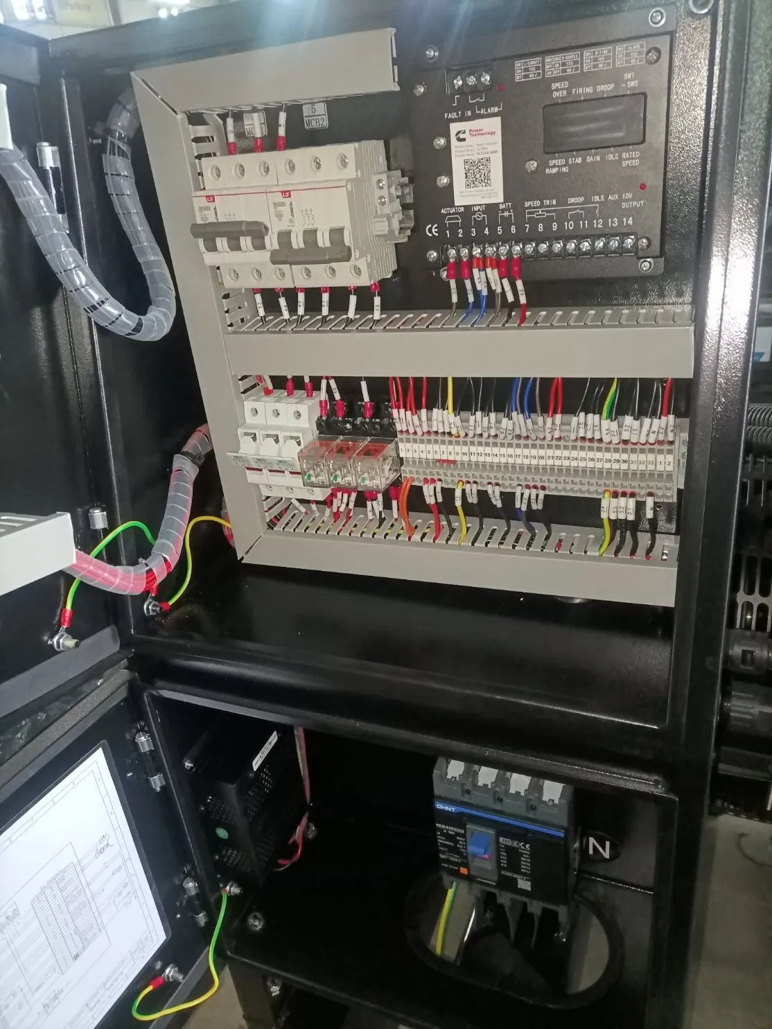 33kVA مولد ديزل كمينز في وضع الاستعداد 4b3.9-G12 مجموعة مولدات محرك كمينز Mc33D5 مولد