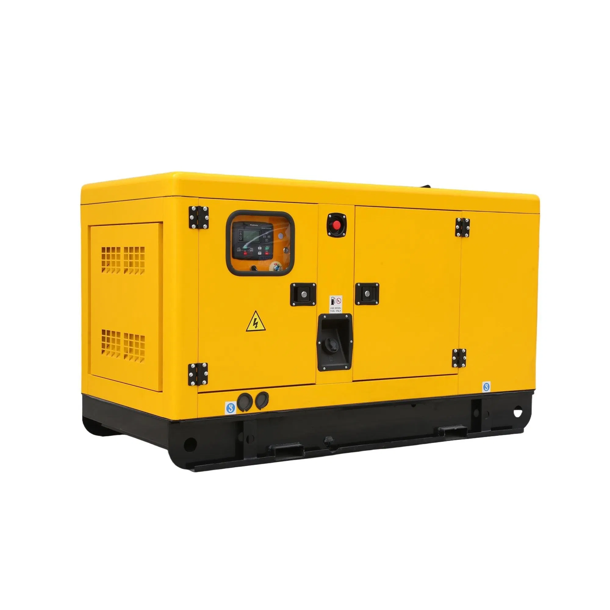بيع ساخن 40kw 50kVA مولد صامت منخفض الضوضاء يعمل بالماء وقود الديزل 3 مرحلة 50Hz 60Hz استهلاك منخفض للوقود احتياطي صناعي للطوارئ