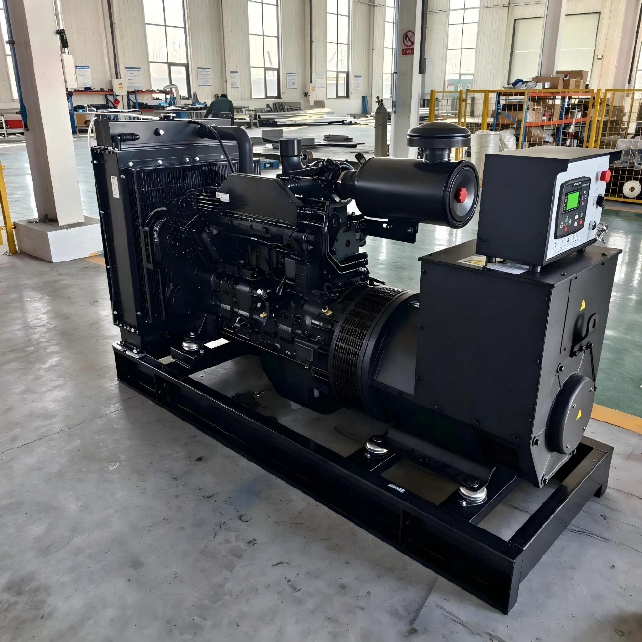 مولد ديزل مبرد بالماء 275kVA 200kw 6 أسطوانة 6ltaa8.9-G2 ثقيل واجب رئيسي احتياطي طاقة مفتوح صامت مقطورة للتعدين مركز البيانات