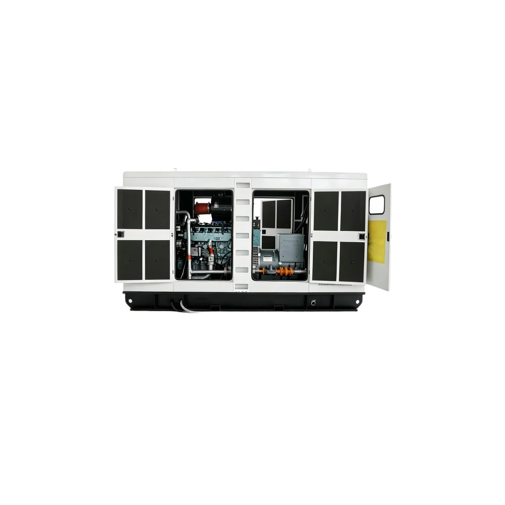 مجموعة مولدات الغاز الطبيعي من سينوتروك المثبتة على هيكل متحرك 250kw لتوفير الطاقة الصناعية