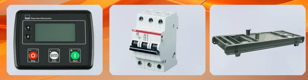 40kw 50kVA مولد ديزل ثلاثي الطور مزود بتبريد مائي مع بدء تشغيل عن بُعد تلقائي