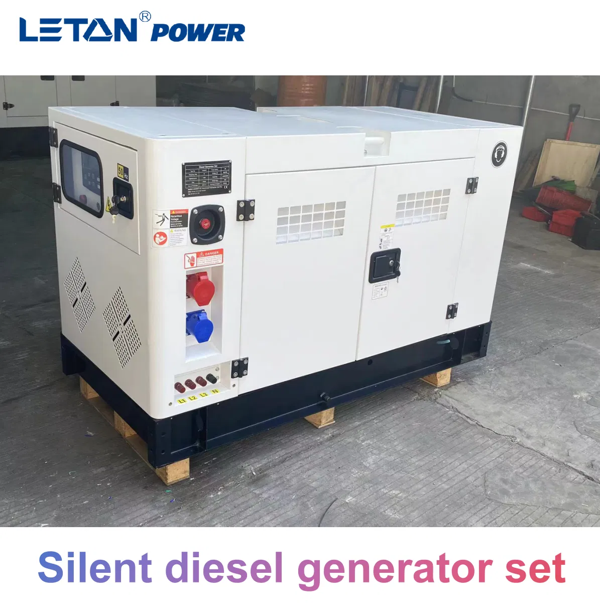 ليتون باور 20kVA 30kVA 40kVA مولد ديزل للطاقة الرئيسية للاستخدام المنزلي عالي الجودة 60Hz 1/3 معتمد من CE
