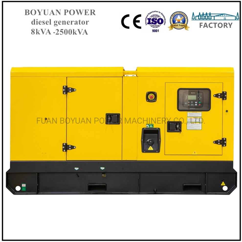 مولد ديزل صامت مبرد بالماء عالي الكفاءة 150kw كمنز
