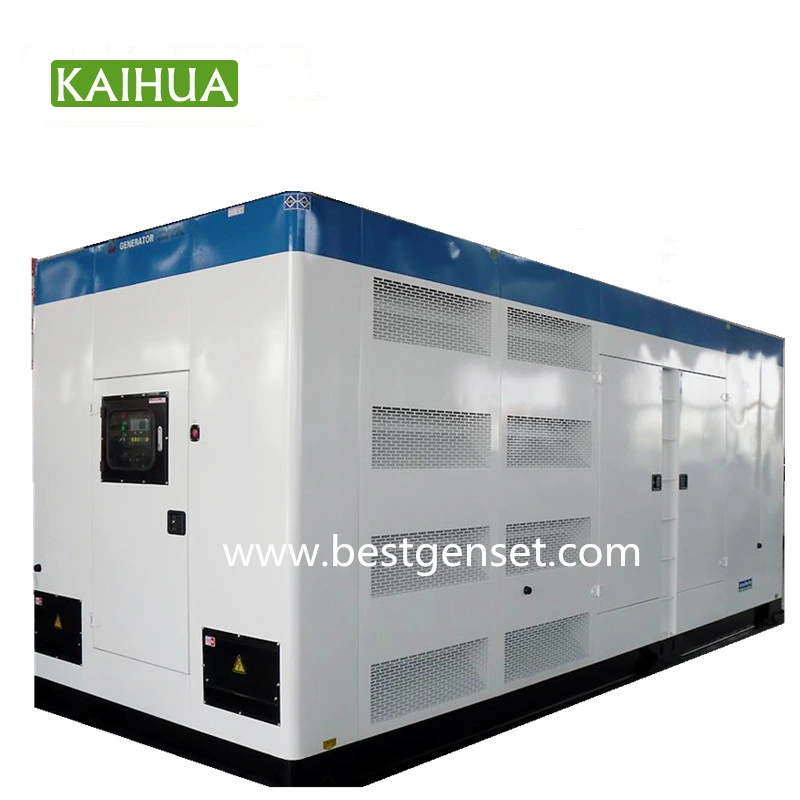 مولد ديزل كمنز مجموعة كهربائية حاكم كهربائي 1000kVA/800kw صامت مظلة