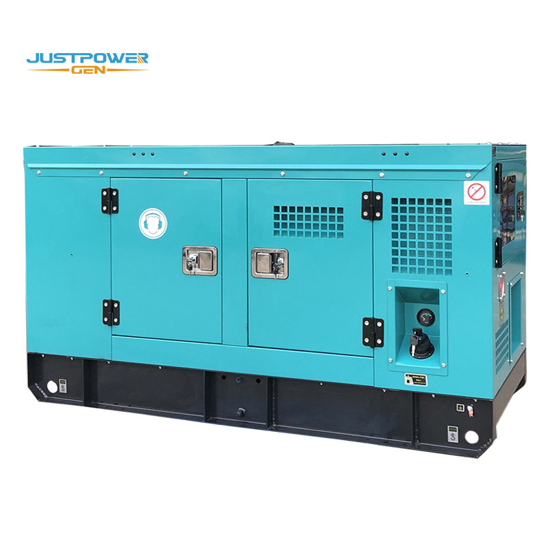 30kVA مولد ديزل صامت بنك فندق متجر ضوضاء منخفضة هيكل مدمج وقود منخفض بواسطة ويشاى بودوان مولدات كهربائية