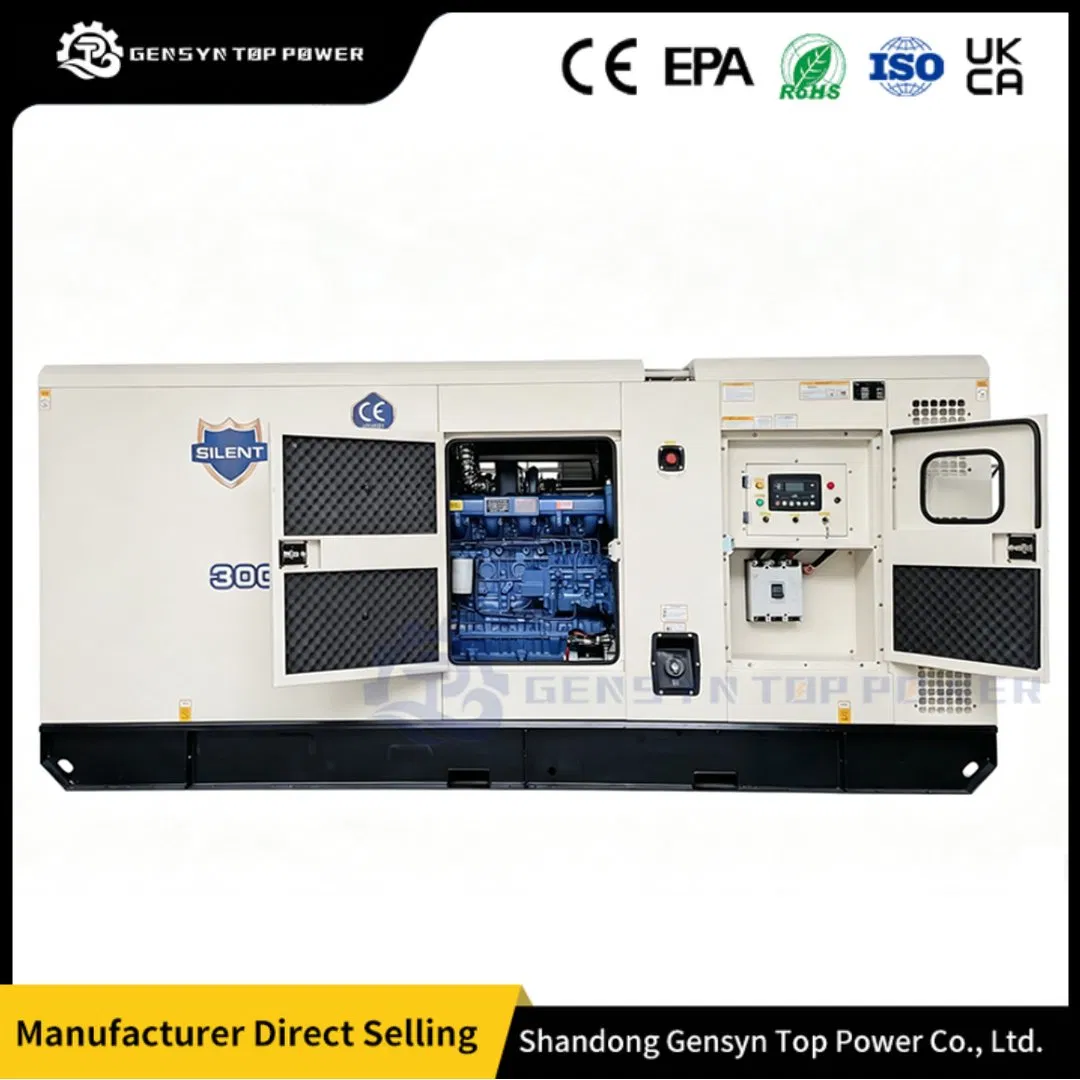 50kVA 80kVA 500kVA مجموعة مولدات الديزل الصامتة ذات التحكم التلقائي في طاقة النسخ الاحتياطي للمصنع