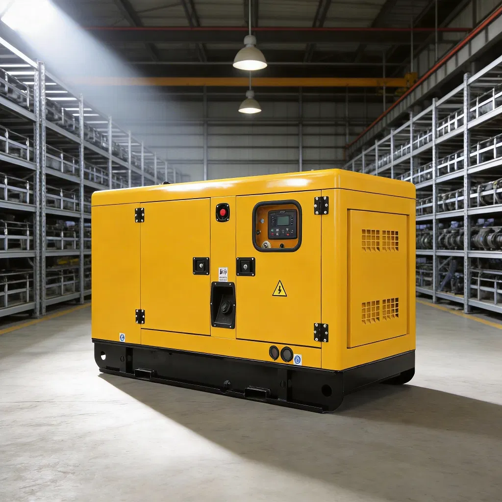 بيع ساخن 40kw 50kVA مولد صامت منخفض الضوضاء يعمل بالماء وقود الديزل 3 مرحلة 50Hz 60Hz استهلاك منخفض للوقود احتياطي صناعي للطوارئ